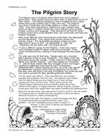 The Pilgrim Story Printable